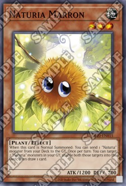 Naturia Marron⁣ - OTS Tournament Pack 20⁣ (Common)⁣ [015]