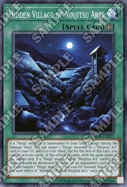 Hidden Village of Ninjitsu Arts⁣ - OTS Tournament Pack 20⁣ (Common)⁣ [021]