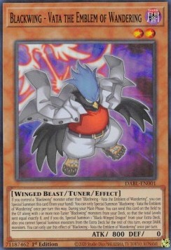 Blackwing - Vata the Emblem of Wandering - Darkwing Blast (Super Rare) [DABL-001]