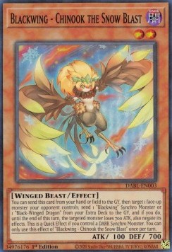 Blackwing - Chinook the Snow Blast⁣ - Darkwing Blast⁣ (Super Rare)⁣ [003]