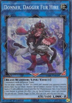 Donner, Dagger Fur Hire⁣ - Darkwing Blast⁣ (Super Rare)⁣ [049]