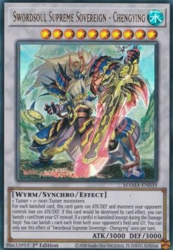 Swordsoul Supreme Sovereign - Chengying⁣ - Magnificent Mavens⁣ (Ultra Rare)⁣ [039]