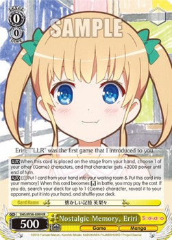 Nostalgic Memory, Eriri⁣ - Saekano: How to Raise a Boring Girlfriend⁣ (Rare)⁣ [004]