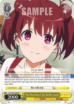 The Morning of the Battle, Izumi⁣ - Saekano: How to Raise a Boring Girlfriend⁣ (Rare)⁣ [009]