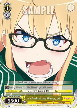 In a Tracksuit and Glasses, Eriri⁣ - Saekano: How to Raise a Boring Girlfriend⁣ (Common)⁣ [018]