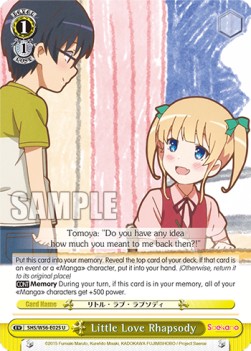 Little Love Rhapsody⁣ - Saekano: How to Raise a Boring Girlfriend⁣ (Uncommon)⁣ [025]