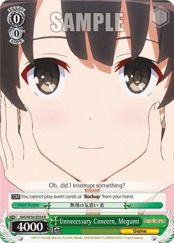 Unnecessary Concern, Megumi⁣ - Saekano: How to Raise a Boring Girlfriend⁣ (Rare)⁣ [034]