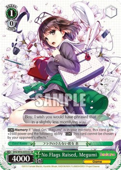 No Flags Raised, Megumi (V.2 - Super Rare)⁣ - Saekano: How to Raise a Boring Girlfriend⁣ (Super Rare)⁣ [035]