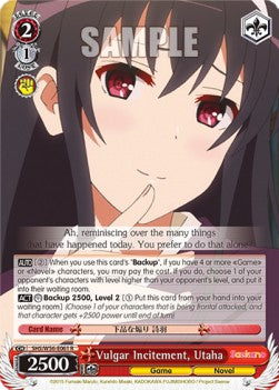 Vulgar Incitement, Utaha⁣ - Saekano: How to Raise a Boring Girlfriend⁣ (Rare)⁣ [061]
