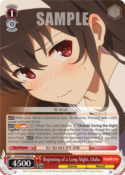 Beginning of a Long Night, Utaha⁣ - Saekano: How to Raise a Boring Girlfriend⁣ (Rare)⁣ [062]