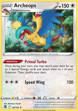 Archeops - Silver Tempest (Holo Rare) [SIT-147]