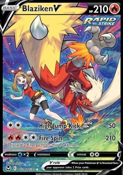 Blaziken V⁣ - Silver Tempest⁣ (Ultra Rare)⁣ [TG14]