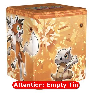 Empty 2022 Fighting Stacking Tin - Pokémon Products