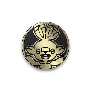 2022 Stacking Tins Gold Scorbunny Coin⁣ - Pokémon Products