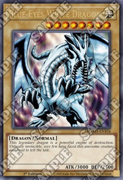 Blue-Eyes White Dragon (V.1 - Ultra Parallel Rare)⁣ - Magnificent Mavens⁣ (Ultra Parallel Rare)⁣ [104]
