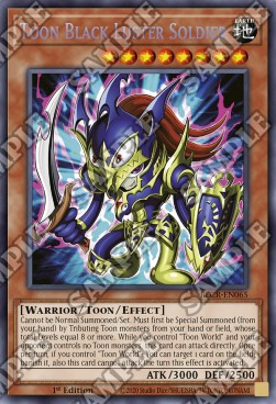 Toon Black Luster Soldier⁣ - Battles of Legend: Crystal Revenge⁣ (Secret Rare)⁣ [065]
