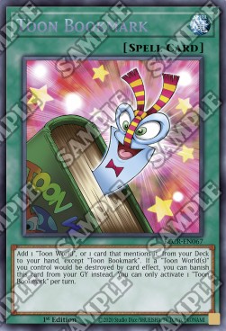 Toon Bookmark - Battles of Legend: Crystal Revenge (Secret Rare) [BLCR-067]
