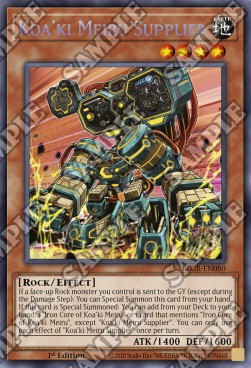 Koa'ki Meiru Supplier⁣ - Battles of Legend: Crystal Revenge⁣ (Secret Rare)⁣ [080]