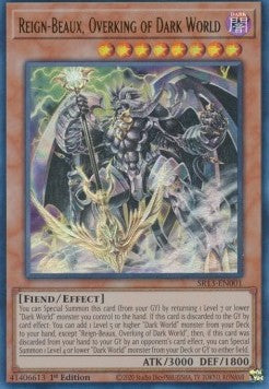 Reign-Beaux, Overking of Dark World⁣ - Structure Deck: Dark World⁣ (Ultra Rare)⁣ [001]