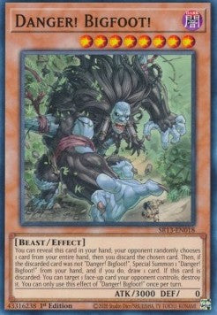 Danger! Bigfoot! - Structure Deck: Dark World (Common) [SR13-018]
