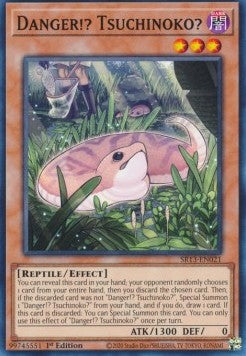 Danger!? Tsuchinoko? - Structure Deck: Dark World (Common) [SR13-021]