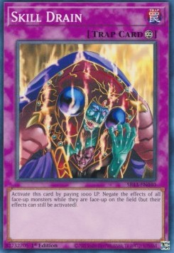 Skill Drain⁣ - Structure Deck: Dark World⁣ (Common)⁣ [040]