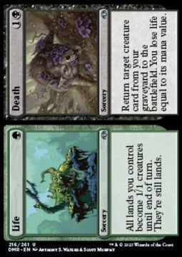 Life // Death - Dominaria Remastered (Uncommon) [DMR-216]
