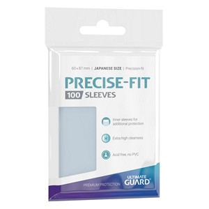 100 Small Ultimate Guard Precise Fit Sleeves
