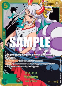 Yamato (OP01-121) (V.1) - Romance Dawn (Secret Rare) [OP01-121]