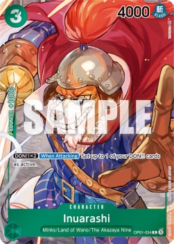 Inuarashi (OP01-034) (V.2)⁣ - Romance Dawn⁣ (Alternate Art)⁣ [034]