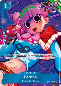Perona (OP01-077) (V.2) - Romance Dawn (Alternate Art) [OP01-077]