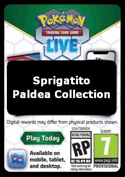 Live Code Card (Sprigatito Paldea Collection)⁣ - Scarlet & Violet Products⁣ (Online Code Card)