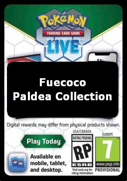 Live Code Card (Fuecoco Paldea Collection)⁣ - Scarlet & Violet Products⁣ (Online Code Card)