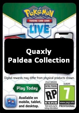 Live Code Card (Quaxly Paldea Collection)⁣ - Scarlet & Violet Products⁣ (Online Code Card)