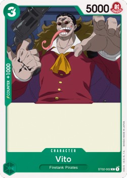 Vito (ST02-002) (V.1)⁣ - Starter Deck: Worst Generation⁣ (Common)⁣ [002]