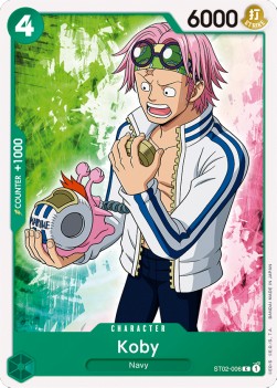 Koby (ST02-006) (V.1)⁣ - Starter Deck: Worst Generation⁣ (Common)⁣ [006]