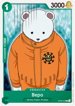 Bepo (ST02-012) (V.1)⁣ - Starter Deck: Worst Generation⁣ (Common)⁣ [012]