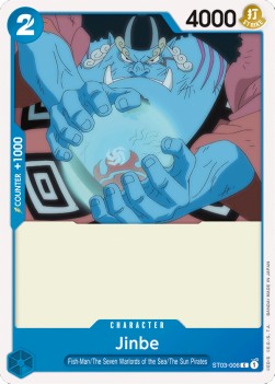 Jinbe (ST03-006) (V.1)⁣ - Starter Deck: The Seven Warlords of the Sea⁣ (Common)⁣ [006]