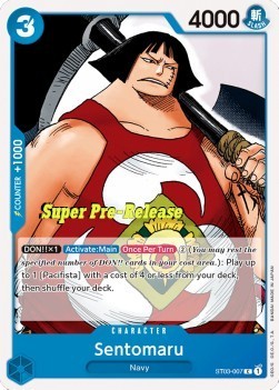 Sentomaru (ST03-007) (V.2)⁣ - Starter Deck: The Seven Warlords of the Sea⁣ (Common)⁣ [007]