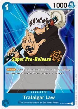 Trafalgar Law (ST03-008) (V.2)⁣ - Starter Deck: The Seven Warlords of the Sea⁣ (Common)⁣ [008]