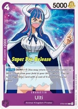 Ulti (ST04-002) (V.2)⁣ - Starter Deck: Animal Kingdom Pirates⁣ (Common)⁣ [002]