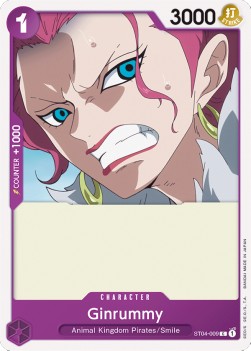 Ginrummy (ST04-009) (V.1)⁣ - Starter Deck: Animal Kingdom Pirates⁣ (Common)⁣ [009]
