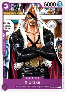 X.Drake (ST04-013) (V.1)⁣ - Starter Deck: Animal Kingdom Pirates⁣ (Common)⁣ [013]
