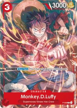 Monkey.D.Luffy (P-006) (V.1)⁣ - Promos⁣ (Promo)⁣ [006]