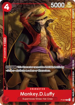 Monkey.D.Luffy (P-007) (V.1)⁣ - Promos⁣ (Promo)⁣ [007]