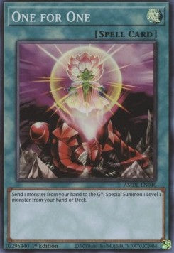 One for One (V.1 - Super Rare) - Amazing Defenders (Super Rare) [AMDE-040]