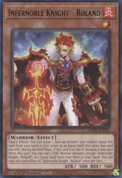 Infernoble Knight - Roland⁣ - Amazing Defenders⁣ (Rare)⁣ [050]