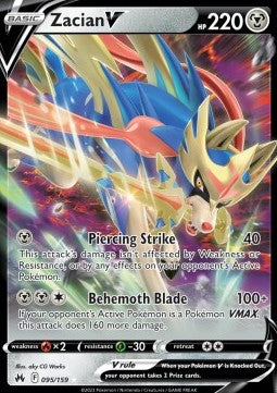 Zacian V⁣ - Crown Zenith⁣ (Ultra Rare)⁣ [095]