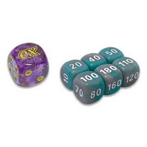 Scarlet & Violet Dice Set - Scarlet & Violet