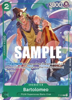 Bartolomeo (P-029)⁣ - Promos⁣ (Promo)⁣ [029]